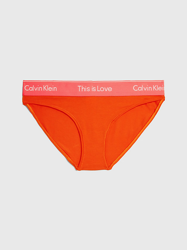 Cherry Tomato Bikini Briefs - Pride undefined women Calvin Klein