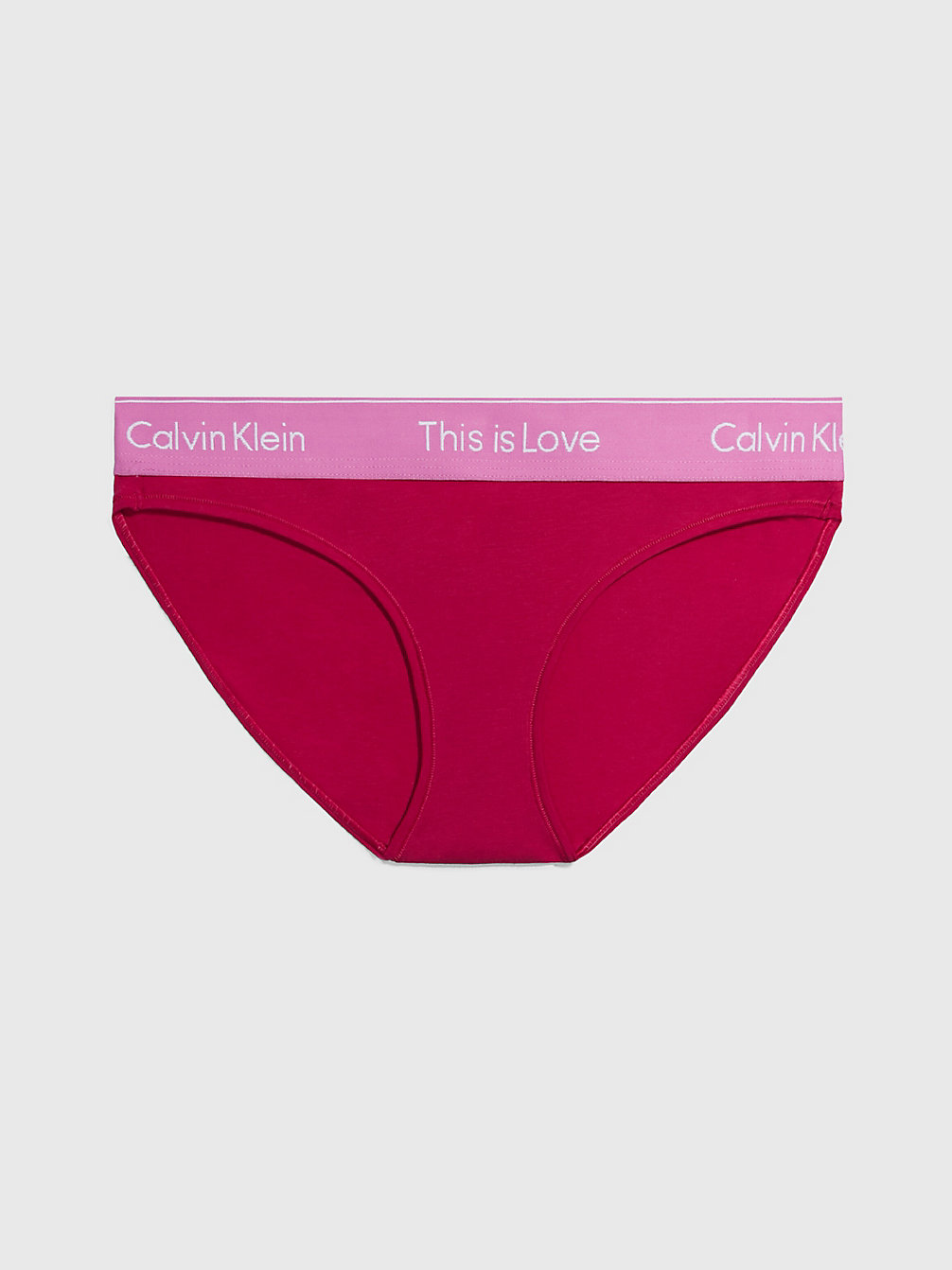 PERSIAN RED Bikini Briefs - Pride undefined women Calvin Klein