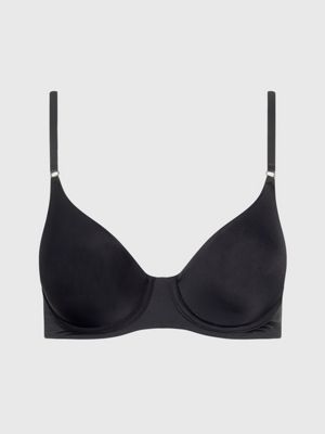Calvin Klein Women's Flex Push Up Plunge Bra In Black | QF5613