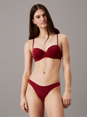 red lift balconette bra - minimalist for women calvin klein