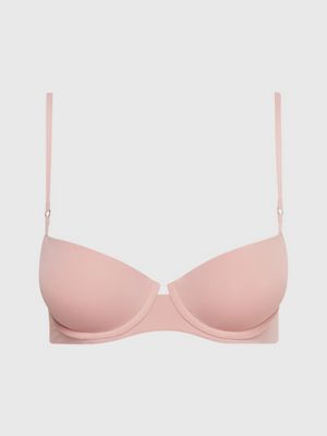 Plus Size Bras for Women Small Chest Adjustable Pink 75C 