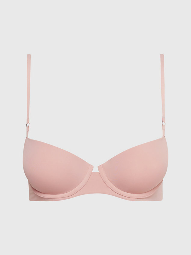 pink lift balconette bra - minimalist for women calvin klein