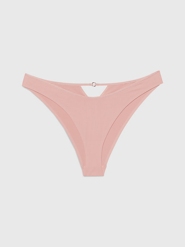 slip brésilien - minimalist pink pour femmes calvin klein