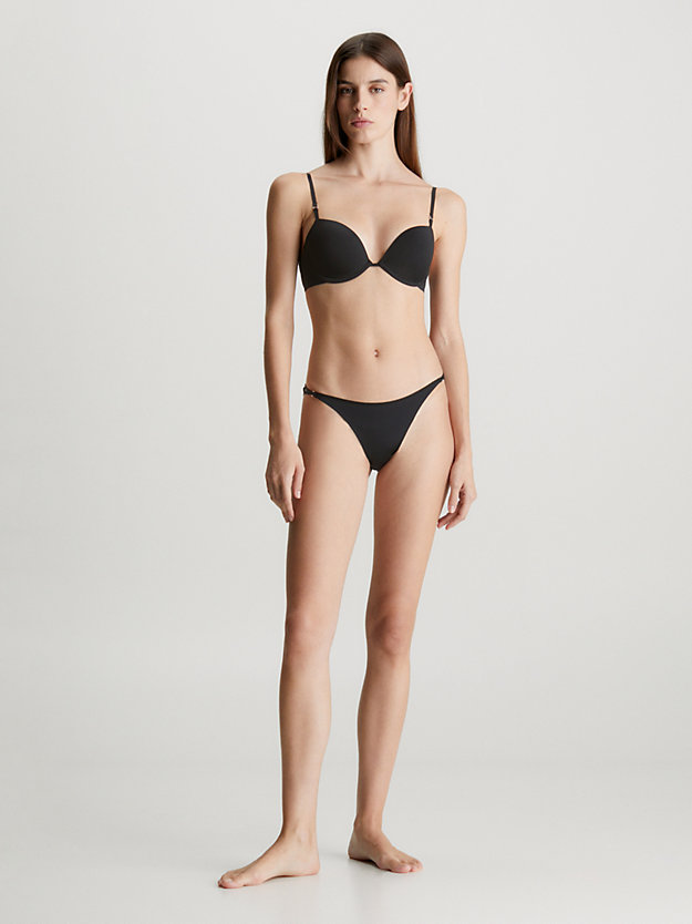 black bikini briefs - minimalist for women calvin klein