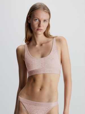 Calvin Klein Modern Cotton Lace Unlined Bralette - Top - Bras - Underwear -  Timarco.co.uk