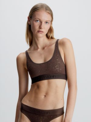 Biustonosz typu bralette na cienkich ramiączkach - CK96 CALVIN KLEIN®