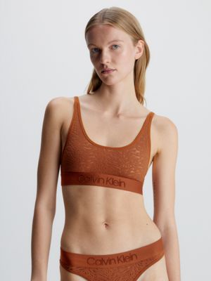 Buy Calvin Klein Orange Pride Bralette from Next Luxembourg