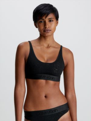 Buy Calvin Klein Brown Intrinsic Unlined Bralette for Women in UAE