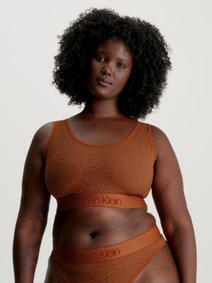 Calvin klein shop plus size bralette