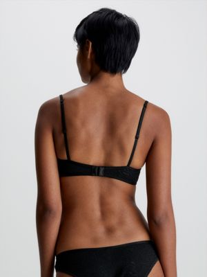 Calvin Klein Underwear Triangle Bra 'Intrinsic' in Black