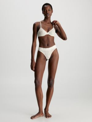 vanilla ice lace demi bra - intrinsic for women calvin klein