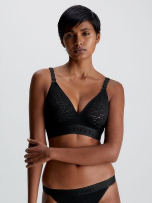 Buy Calvin Klein Black Lace Full Coverage Bra from Next Ireland