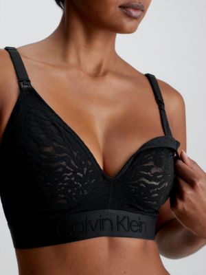 black lace full cup maternity bra for women calvin klein