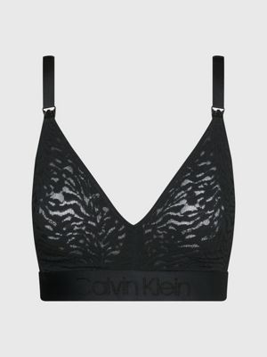 Calvin Klein Conjunto de bralette y bikini de algodón moderno para mujer, XS