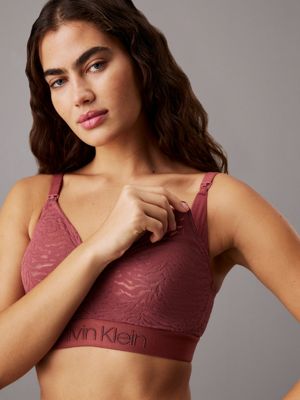 soutien-gorge de grossesse emboîtant en dentelle apple butter pour femmes calvin klein