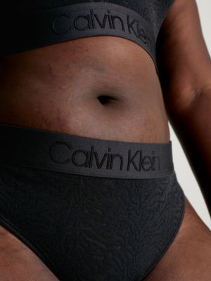 Calvin Klein Intrinsic high waisted brief with lace inserts in