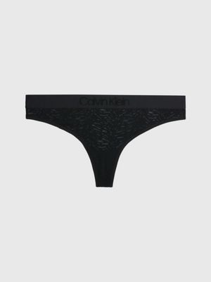 Signature waist leopard lace thong, Calvin Klein, Shop Women's Thongs  Online