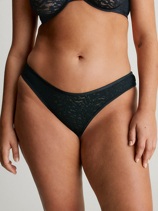 black lace bikini briefs - intrinsic for women calvin klein