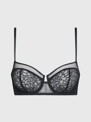 Buy Victoria's Secret Angel Pink And Black Unlined Balcony Lace Unlined  Balcony Bra from Next Luxembourg