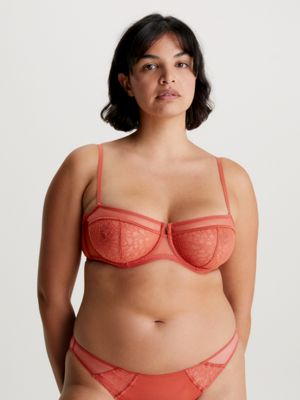 Calvin Klein Underwear LINED BALCONETTE - Balconette bra - snapdragon/nude  