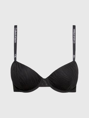 Calvin Klein Underwear UNLINED - Balconette bra - black - Zalando.de