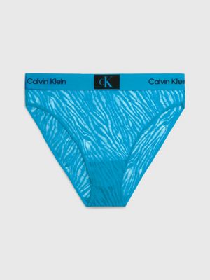 CALVIN KLEIN UNDERWEAR, Blue Women's Thongs