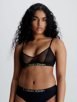 Mesh Bralette Future Shift Calvin Klein 000QF7390EUB1