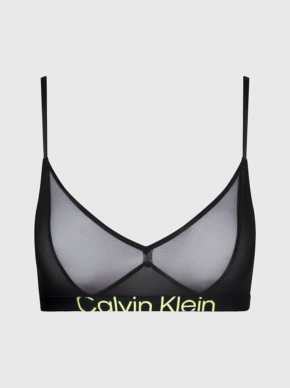 BLACK Mesh Bralette - Future Shift undefined dames Calvin Klein