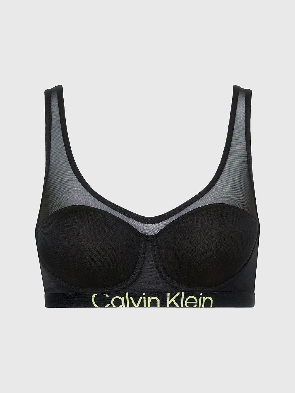 BLACK Brassiere A Rete - Future Shift undefined Donne Calvin Klein
