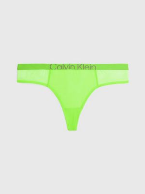 Calvin Klein Underwear Thong - green flash/neon green 