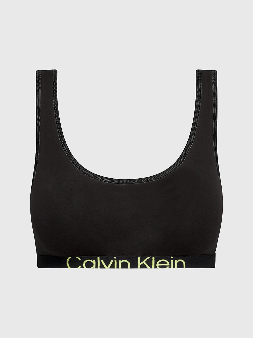 BLACK/SUNNY LIME Bralette - Future Shift undefined dames Calvin Klein