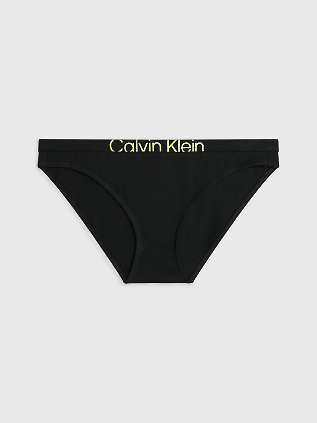 black bikini-slips - future shift für damen - calvin klein