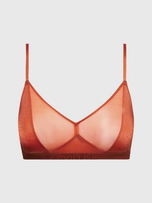 Buy Calvin Klein Orange Pride Bralette from Next Luxembourg