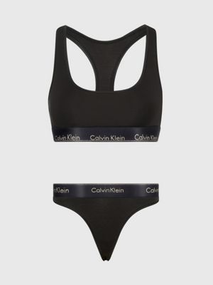 Bralette and Thong Set - Modern Cotton Calvin Klein®