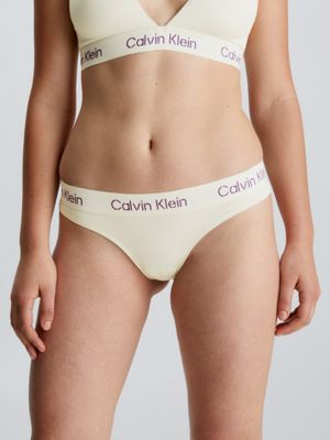 Baumwoll-string White Calvin Klein Underwear - Damen