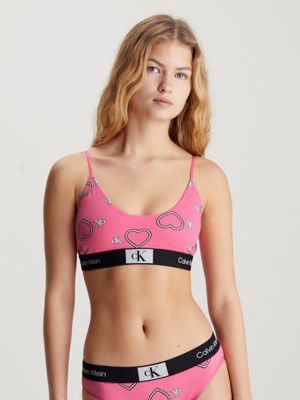 Biustonosz typu bralette na cienkich ramiączkach - CK96 CALVIN KLEIN®