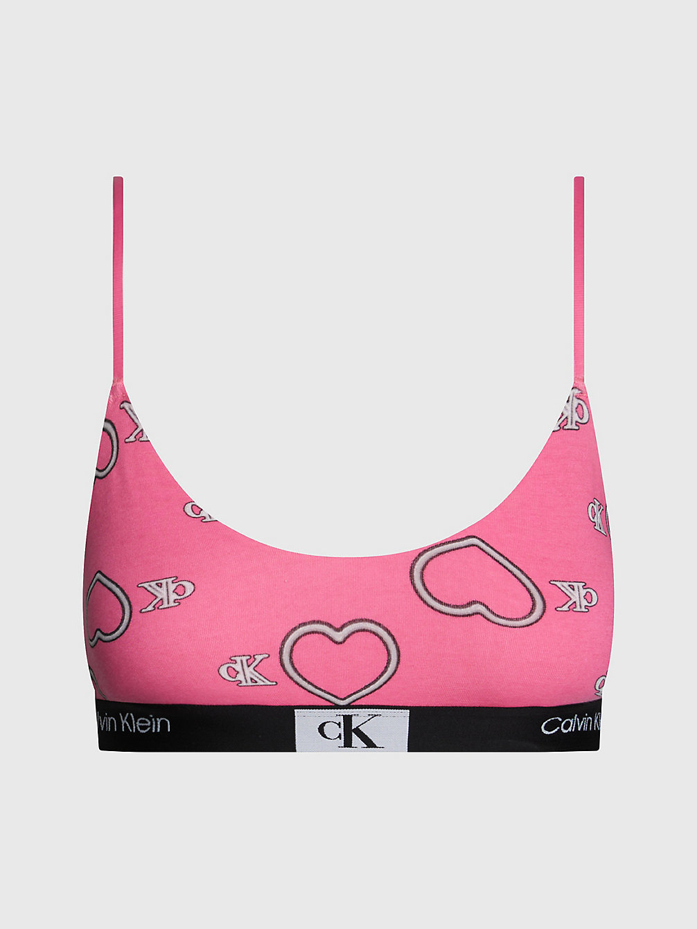 NEON HEART_CARMINE ROSE String-Bralette - Ck96 undefined Damen Calvin Klein