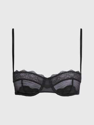 Calvin Klein Underwear Mesh Lace Balconette Bra