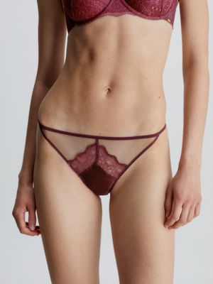 Buy Calvin Klein Insert Mesh Bikini Underwear from Next Luxembourg