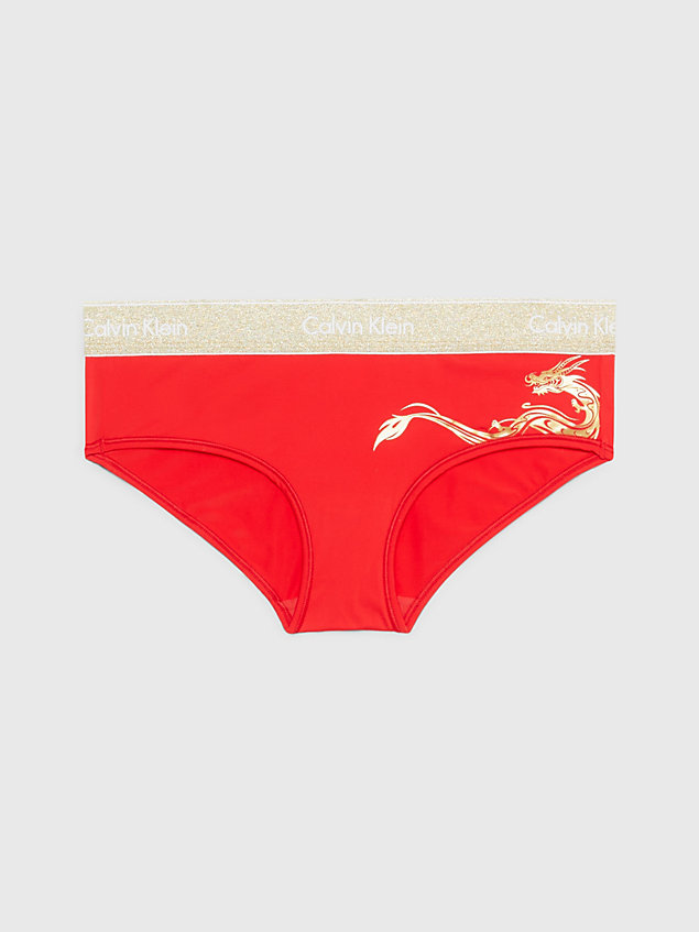 red hipster panty for women calvin klein