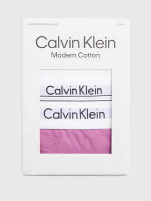 Conjunto de corpiño y tanga - Modern Cotton Calvin Klein
