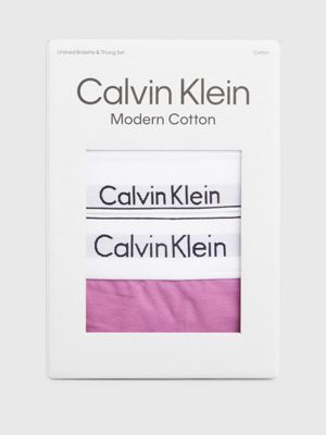 Calvin Klein Modern cotton set in lilac