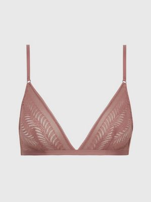 Minimalist Micro With Lace Unlined Triangle Bra