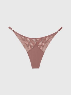 Thong - Minimalist Lace Calvin Klein®