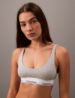 grey bralette - modern cotton voor dames - calvin klein