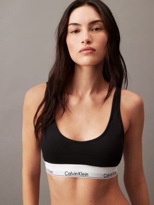 Biustonosz typu bralette unoszący biust - Modern Cotton CALVIN