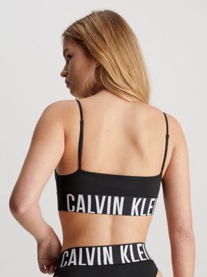 CALVIN KLEIN DAMSKI STANIK BIUSTONOSZ RACERBACK BRALETTE BŁĘKITNY  000QF7317E CJP