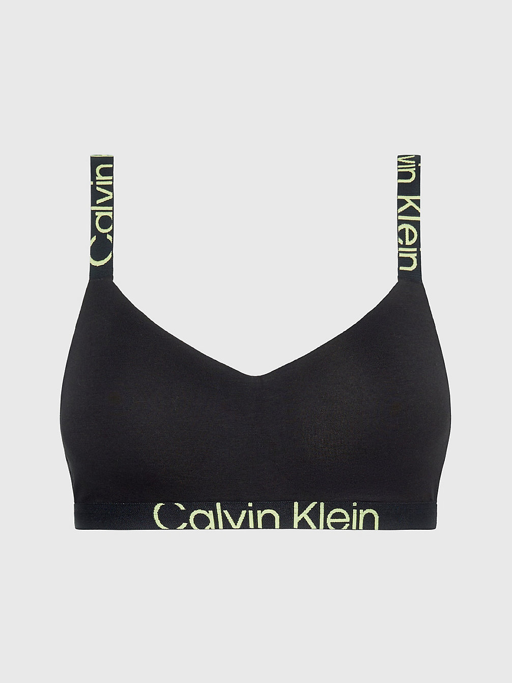 BLACK/SUNNY LIME Bralette - Future Shift undefined Damen Calvin Klein