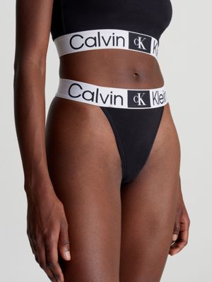 CALVIN KLEIN CK96 Modern Thong in Black