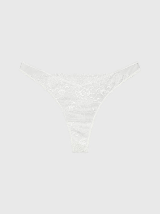 white lace thong for women calvin klein